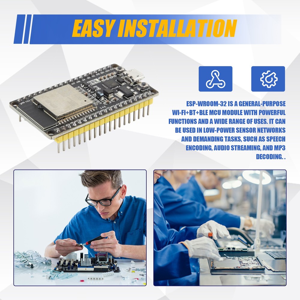 1 PIECE - Development Board WiFi + Bluetooth, Extremely Power Saving, Dual3274