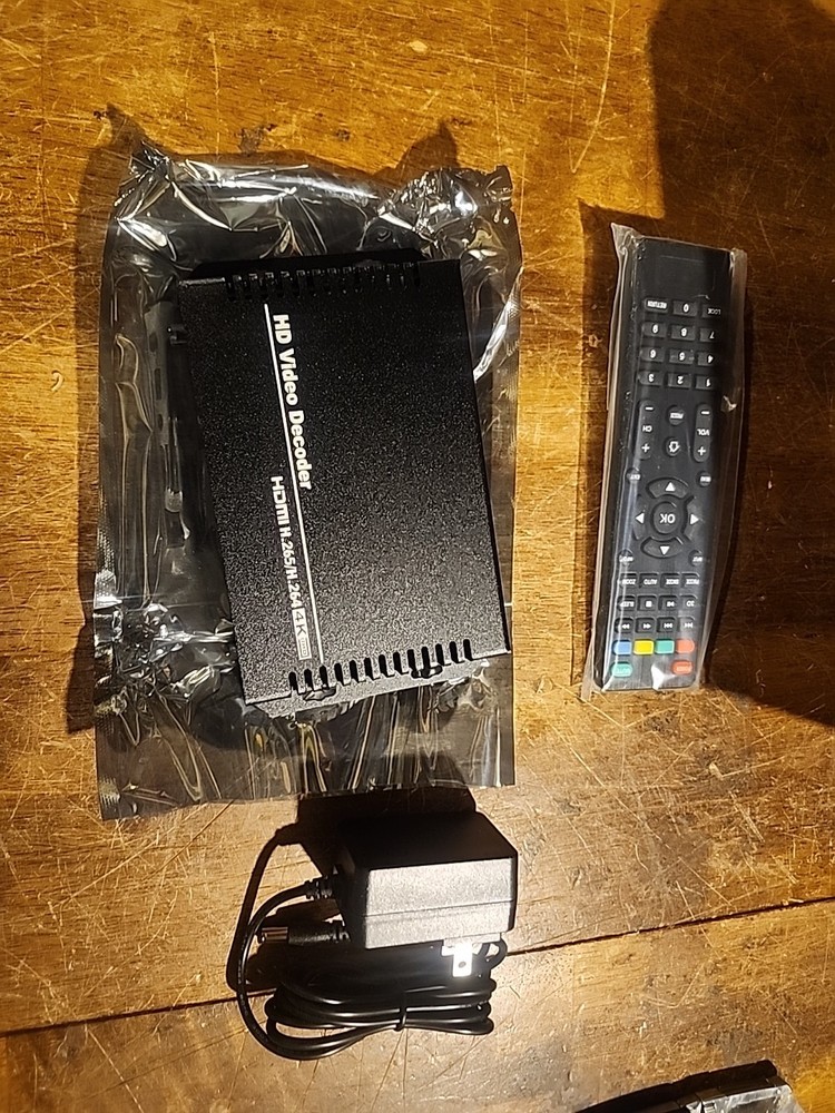 1080P Video Decoder - IPTV w/ HDMI & CVB -Stream Decoding RTMP/RTSP/RTP/UDP/HTTP