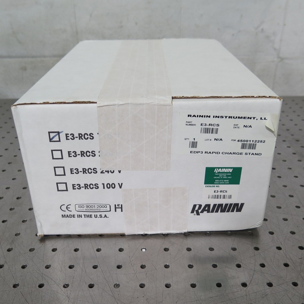 R199847 Rainin Edp3 E3-RCS Pipette Rapid Charging Station