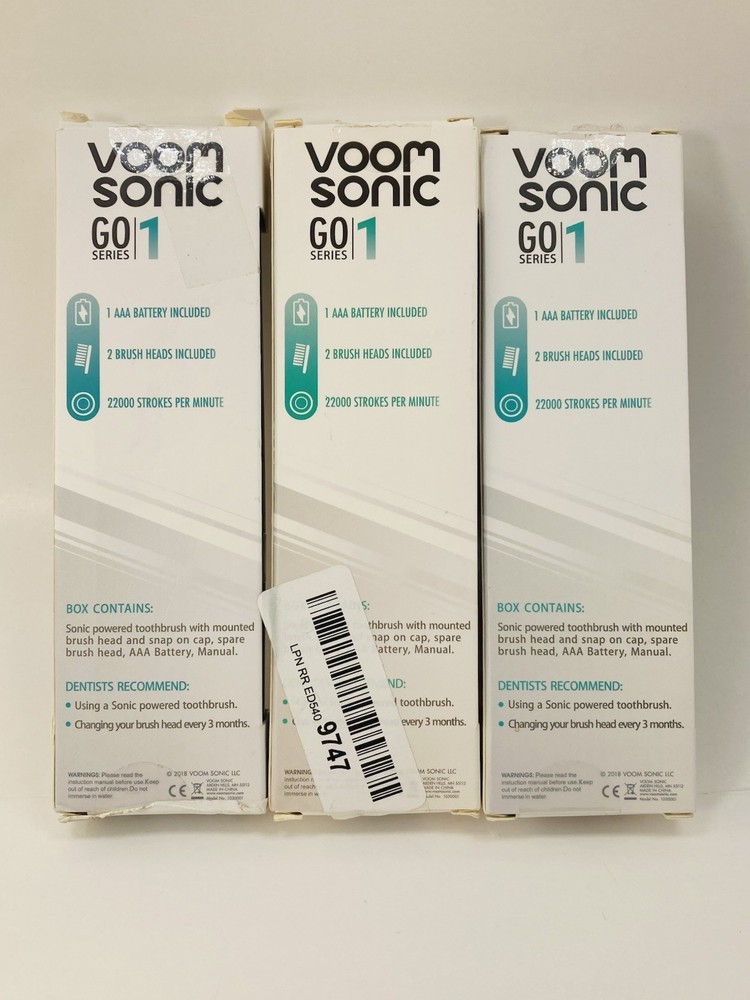 Voom Sonic GO1 Bundle (3 Units) | 2 Working + 1 For Parts | New Open Box