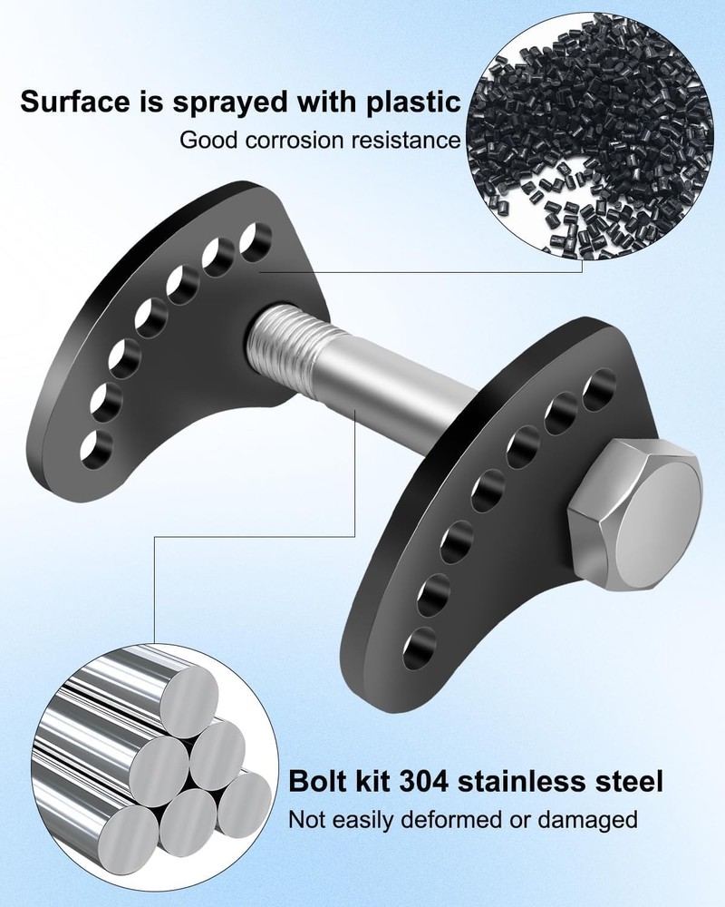 Camber Lock Alignment Fix & Upper Arm Cam Bolt for Chevy Silverado 1999-2019