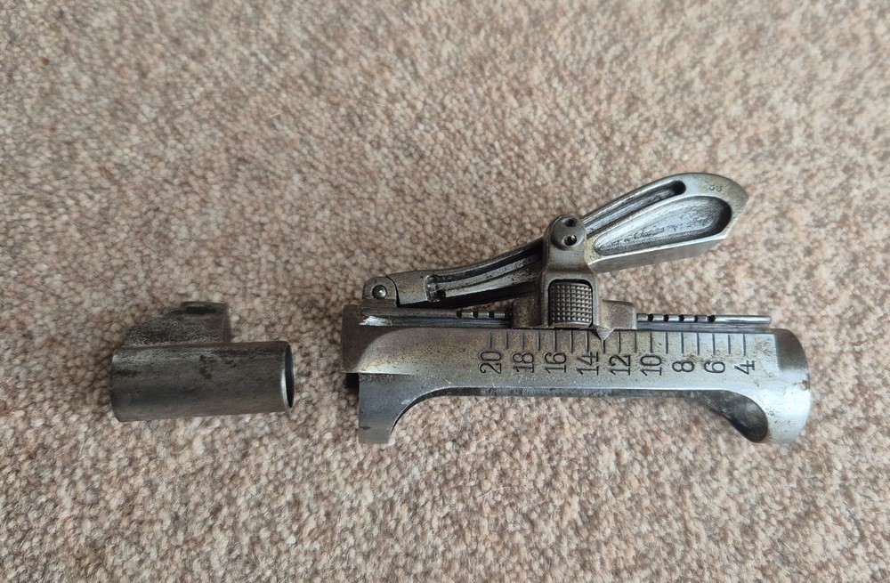WW1 Gewehr 98 Mauser Rifle Iron Sights