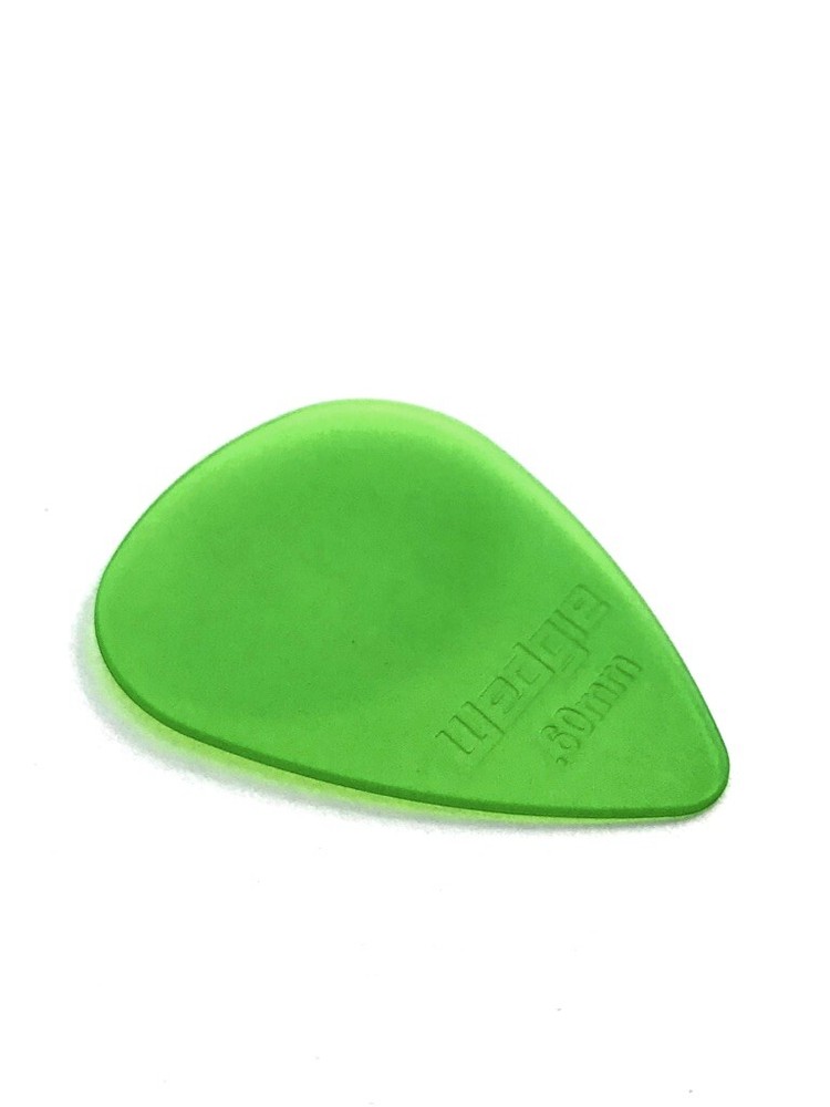 Wedgie Clear XL Guitar Picks | .60mm | Green | 36 pcs