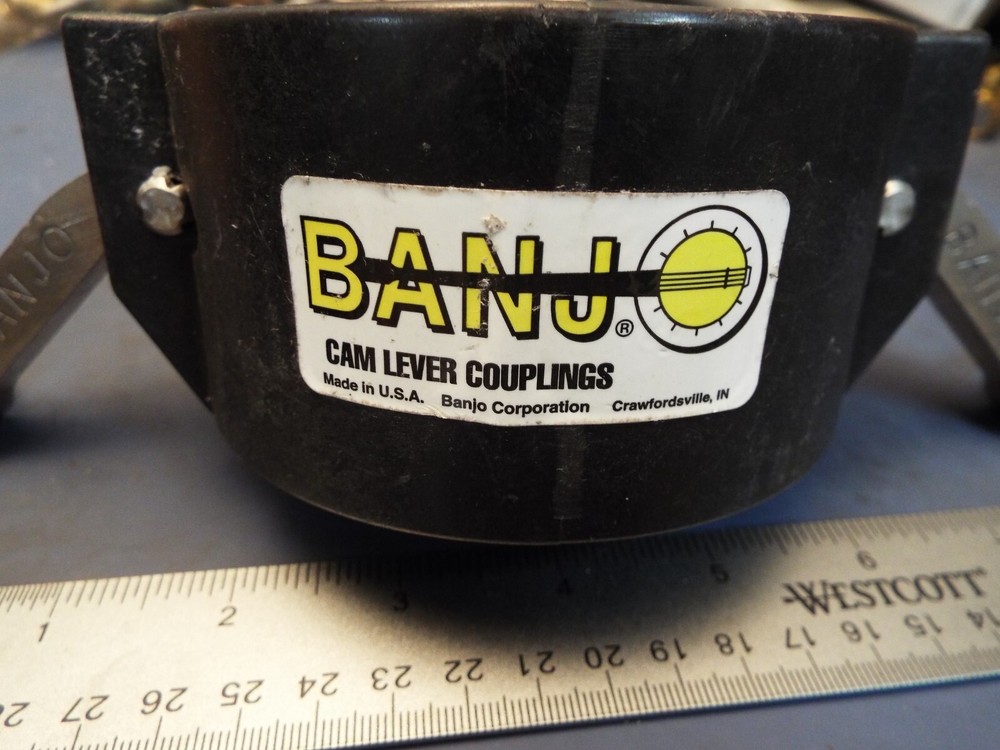 Banjo 300 Cap 3" Female Cam Lock Cap