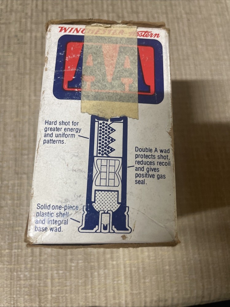 Winchester Western Double A "AA" Trap Loads 12 Ga. With 13 Empty Shells & Box