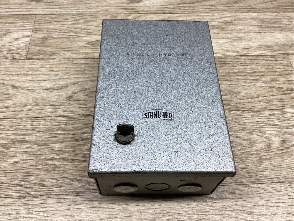 STANDARD TRADEMARK SUPPLEMENTARY CONTROL UNIT ENCLOSURE BOX #805H9PR8*CO
