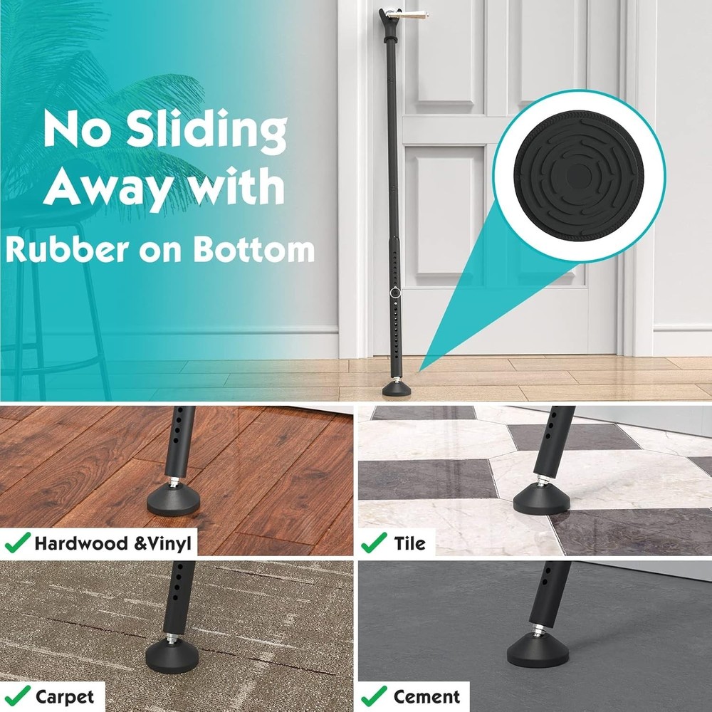 Adjustable Barricade Bar 2-Pack