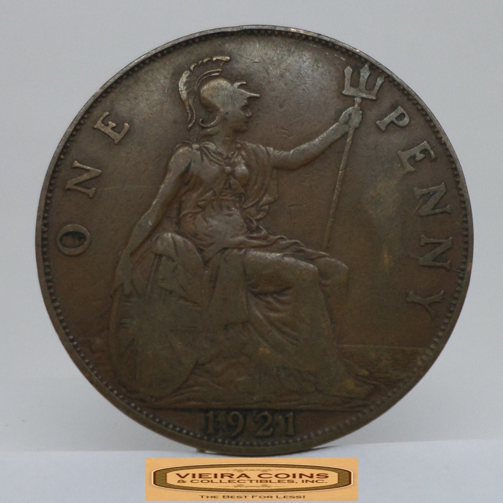 1921 Great Britain Penny - #C58602NQ