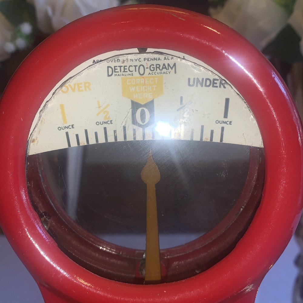 Restored 1900s Detect-O-Gram Over Under Candy Scale