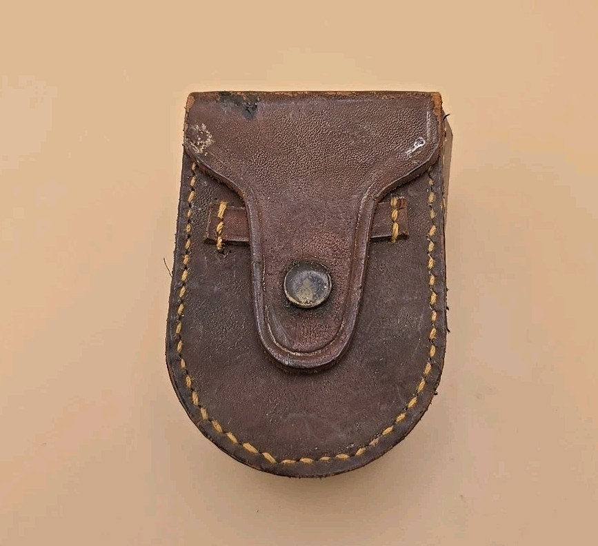 WW1 WWl era U.S. EngineersMarching Compass LeatherCase Only MARK VII