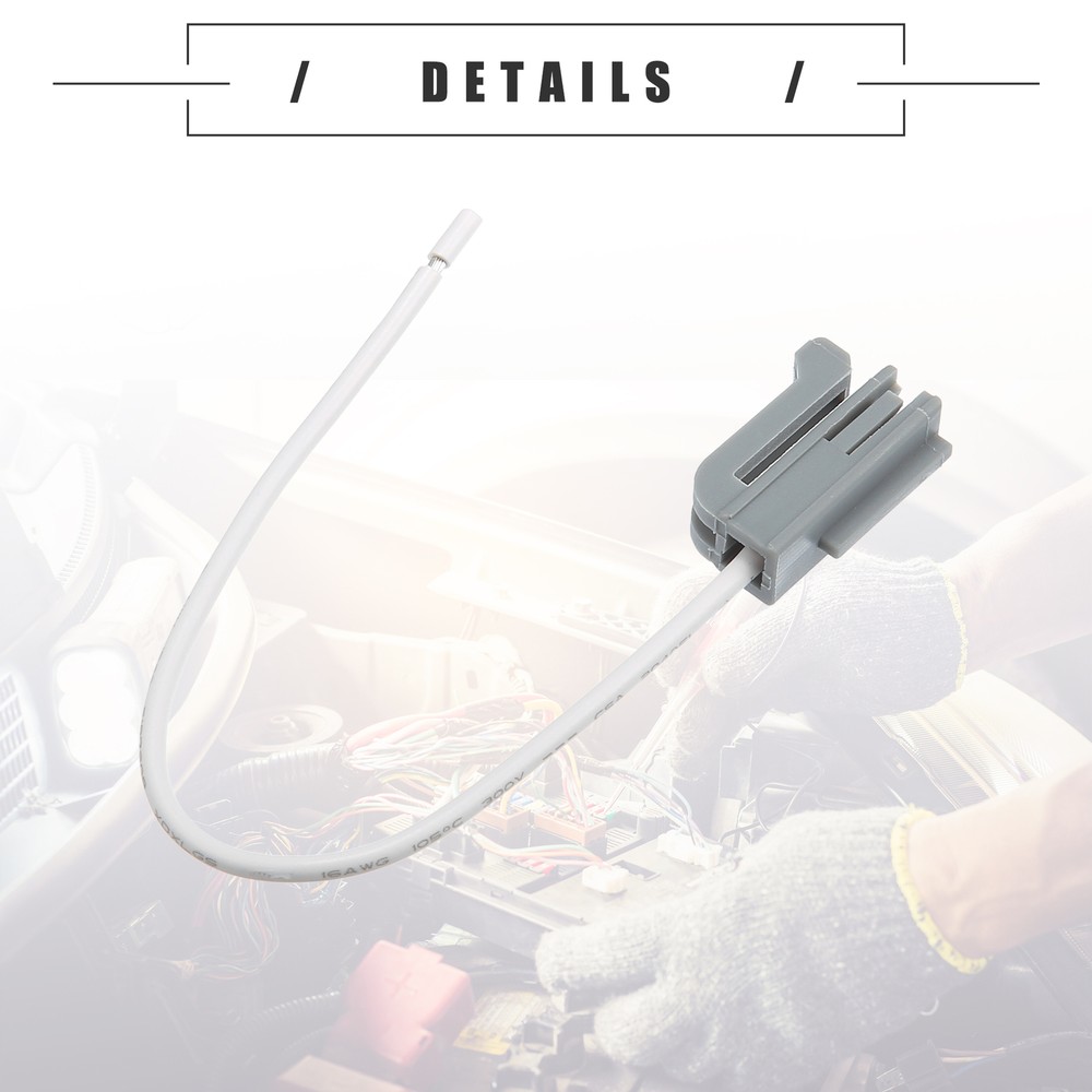 Alternator Pigtail Connector Wiring Harness Single Custom for ford Plastic White