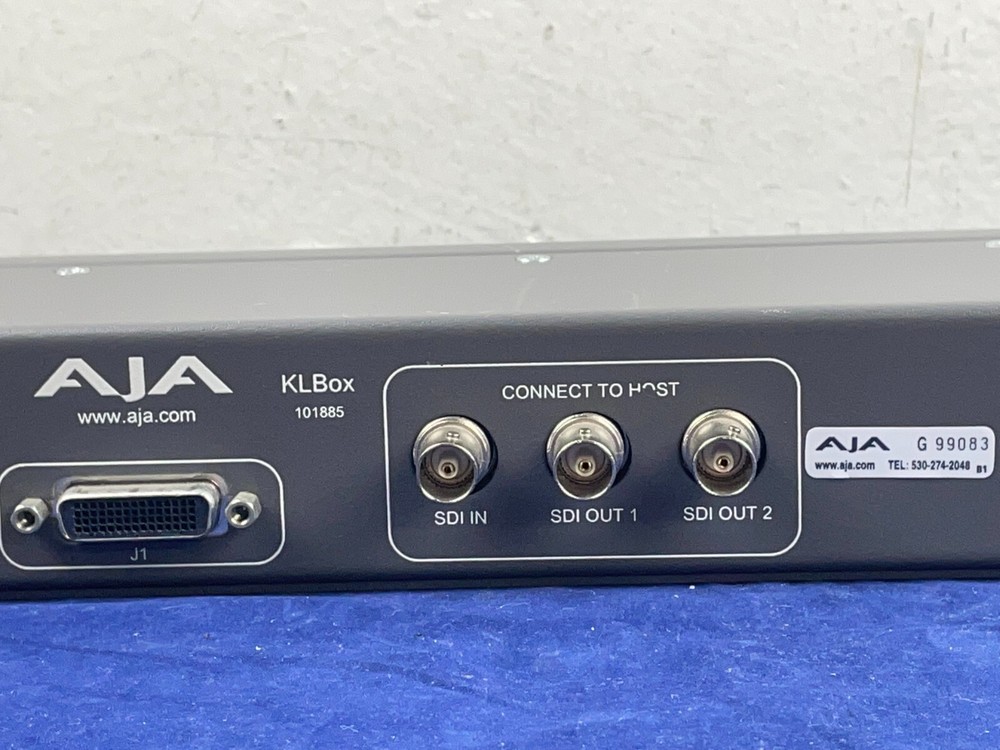 AJA KLBOX 101885 VIDEO EDITING HAREWARE BREAKOUT BOX