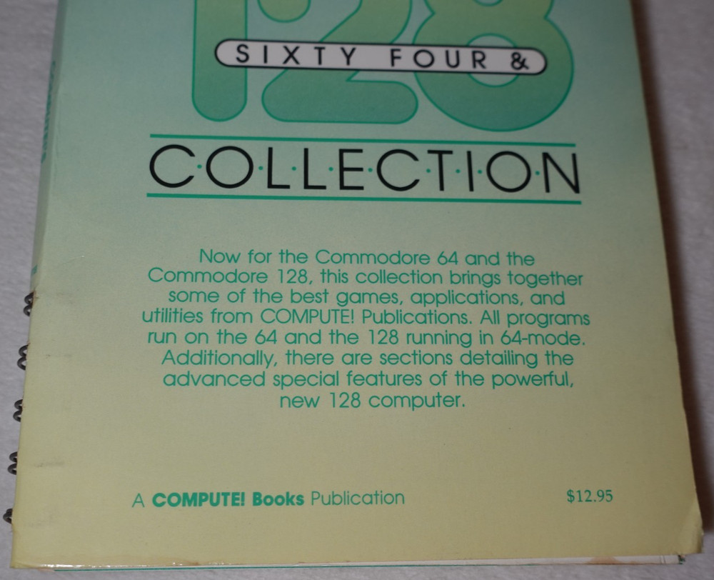 Commodore 64/128 Collection Compute! 1985 Vintage Original Publication