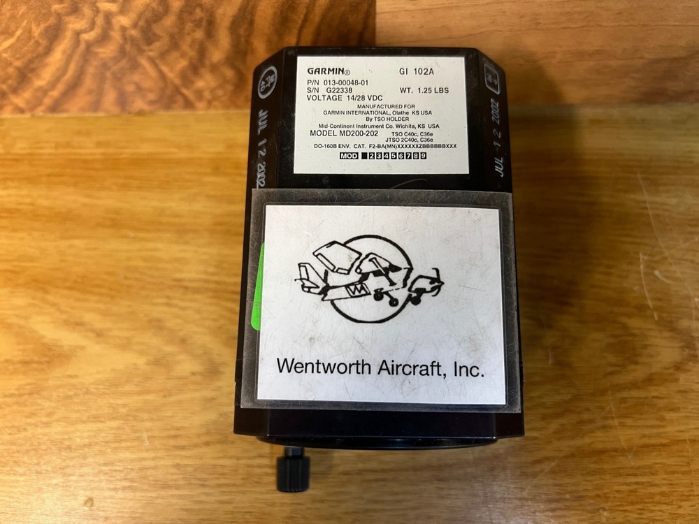 GARMIN GI-102A VOR/LOC/GPS INDICATOR