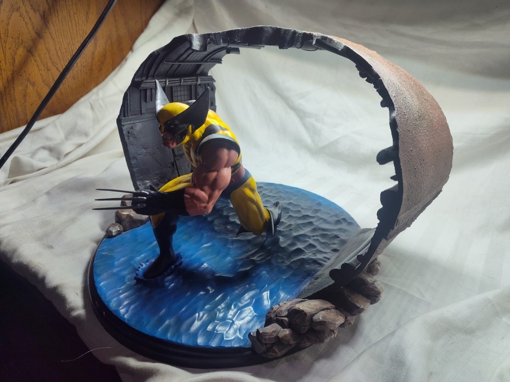 Marvel Dynamic Forces Wolverine Statue Diorama 1/6 Scale Clayburn Moore Ltd 150