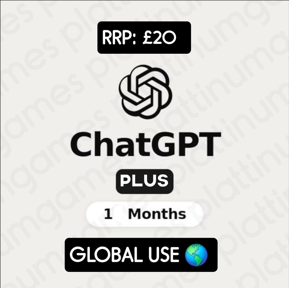 🔥 ChatGPT Plus 1 Month Global Official