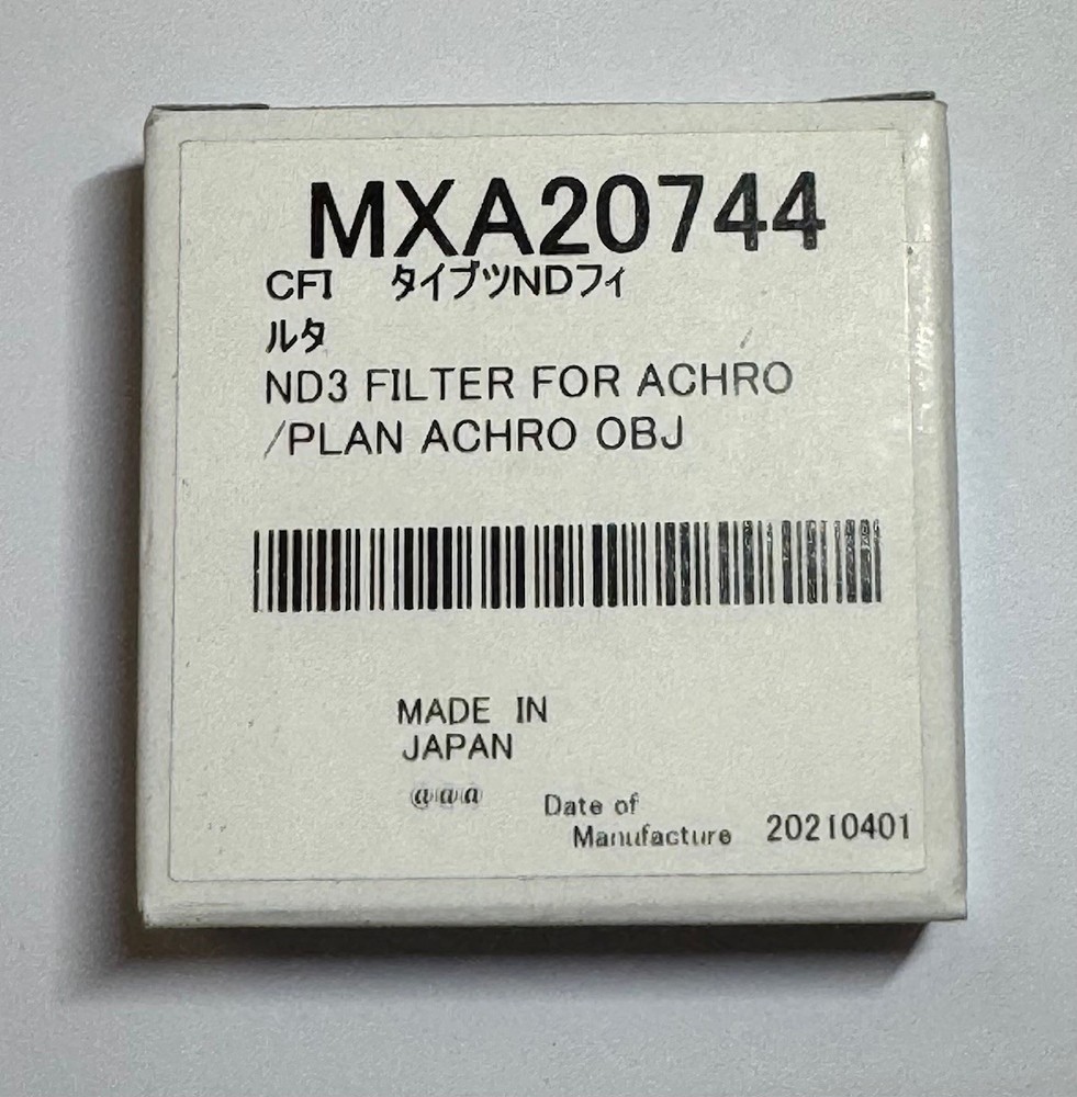 NIKON MXA20744 CFI Filter for Plan Achromat Objectives