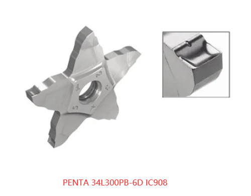 GENUINE  INSERTS 8PCS              PENTA 34L300PB-6D IC908