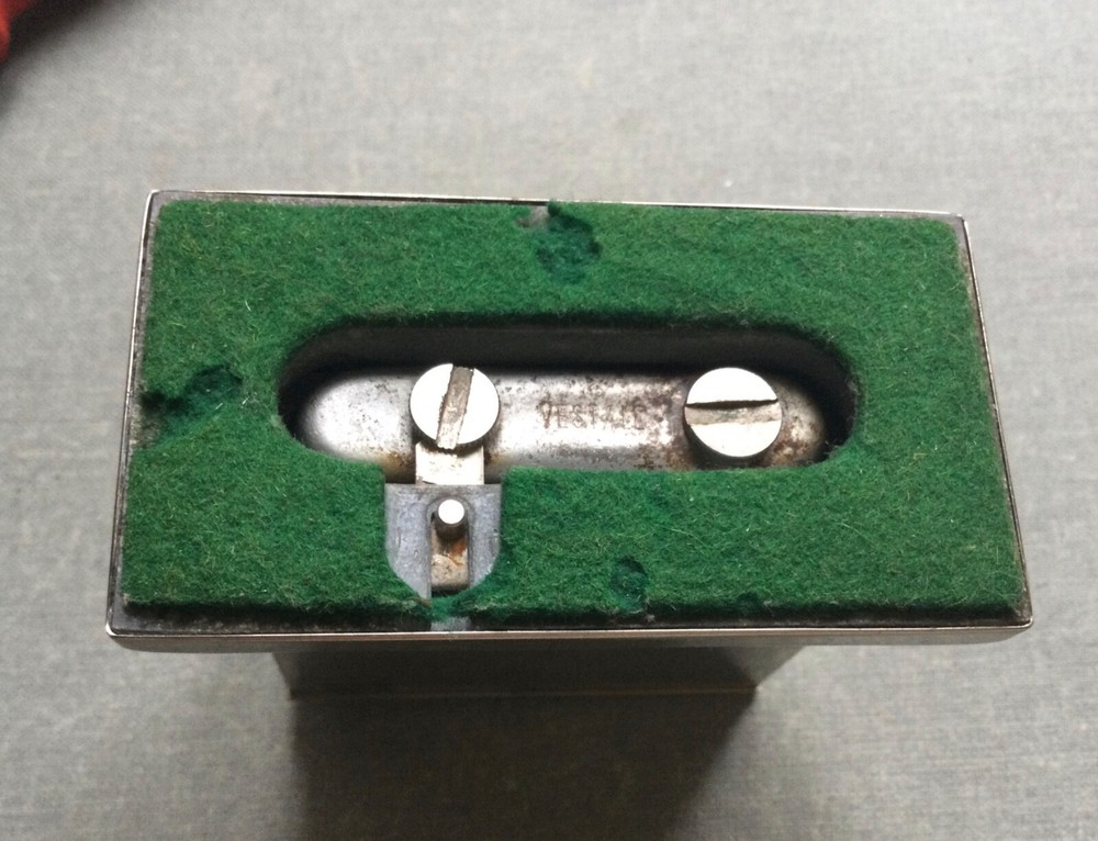 Vestale Germany 1970s Table Gas Lighter Rare needs maintenance