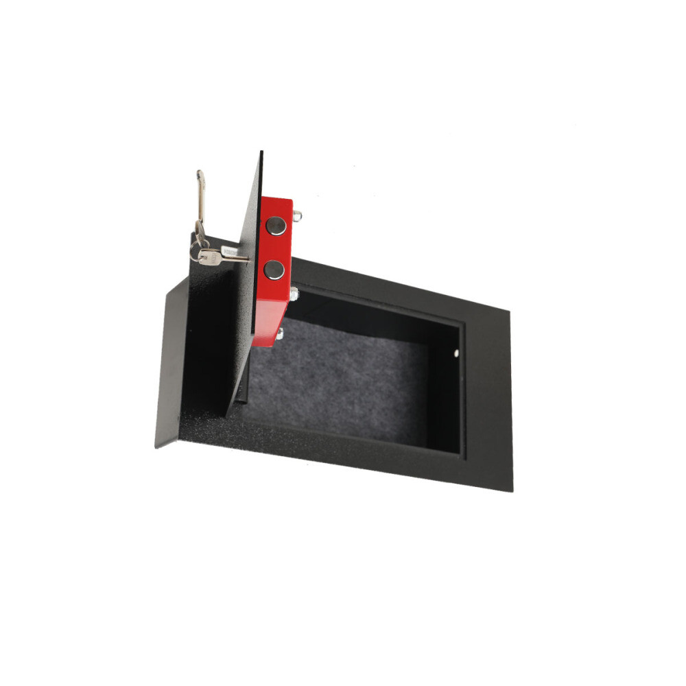 Floor Home Security Vault Lockable Hidden Money Safe Box Fireproof In-ground