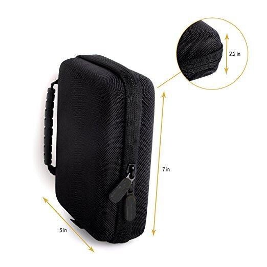 Tens Unit Muscle Stimulator Travel Carrying Case Shock Proof Durable Case