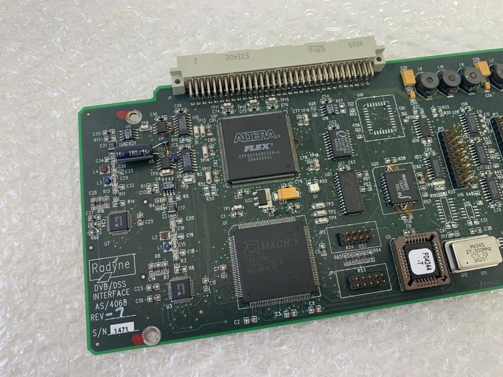 RADYNE COMSTREAM DVB-3030 Board INTERFACE AS/4068 Used 1471