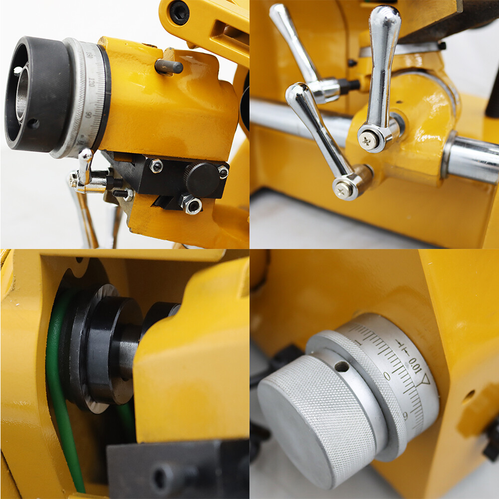 220V Multi-function Sharpener Grinder End Mill Lathe Drill Bit Tool R8 Collect