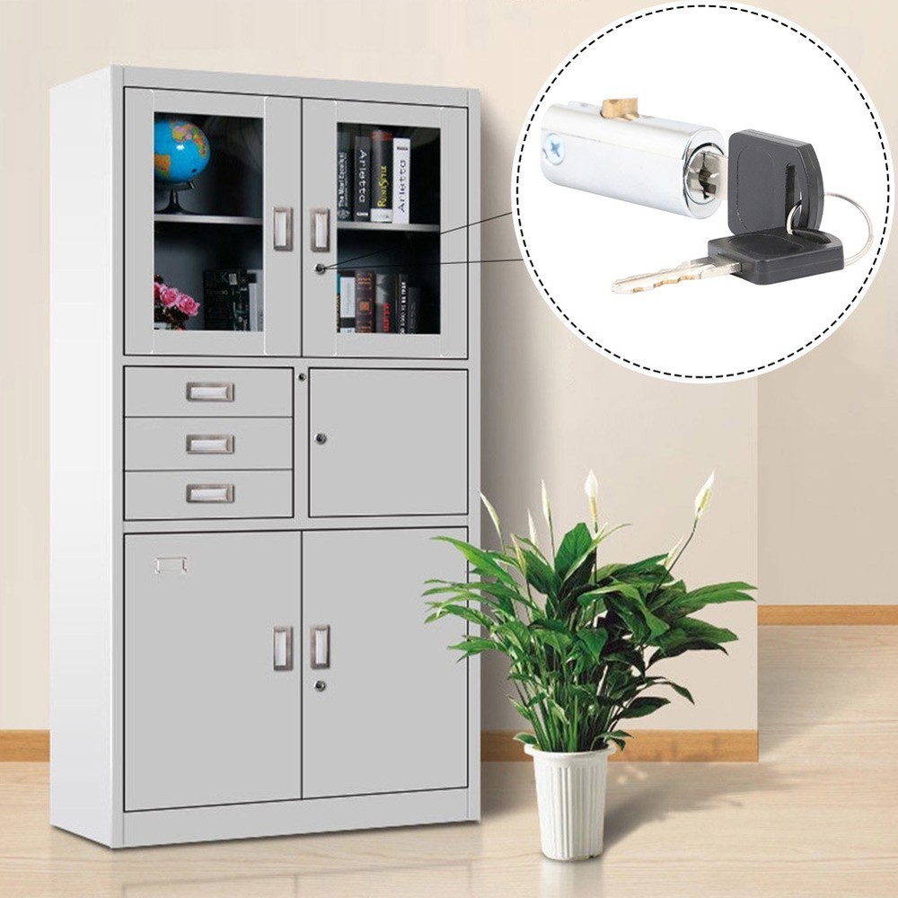 Cupboard Catch Cabinets Lock With 2 Keys Door Catch Drawer Fridge Kitchen