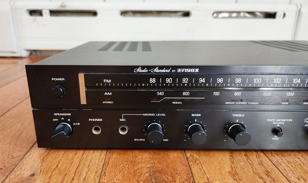 FISHER STUDIO STANDARD STEREO TUNER AMPLIFIER RECEIVER TA-5000 BLACK