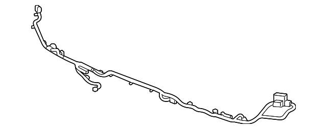 Genuine GM Rear Object Alarm Sensor Wiring Harness 84281474