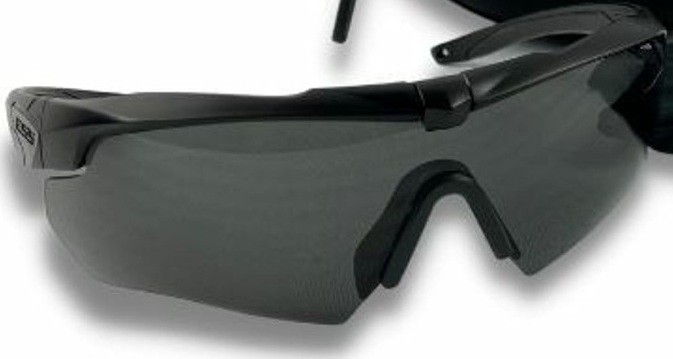 ESS US Marine Corps Eyes Glasses Crossbow Black Smoke Lens with Frame ONLY