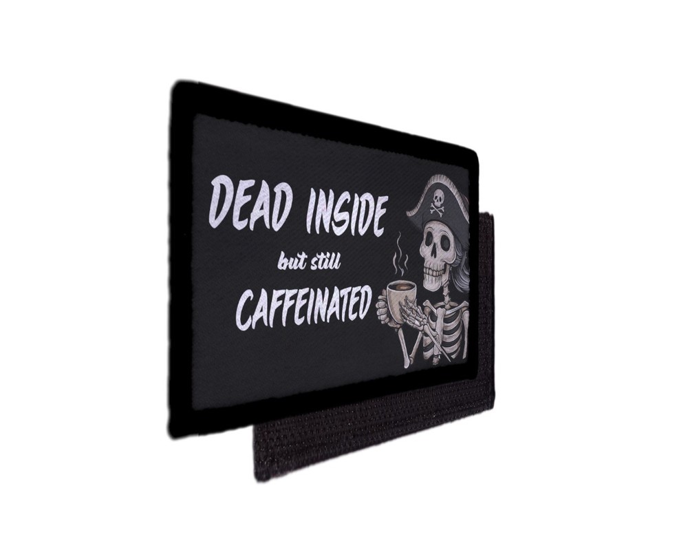 Never Better Skeleton Beer Mottivational Patch Sew on [sub]