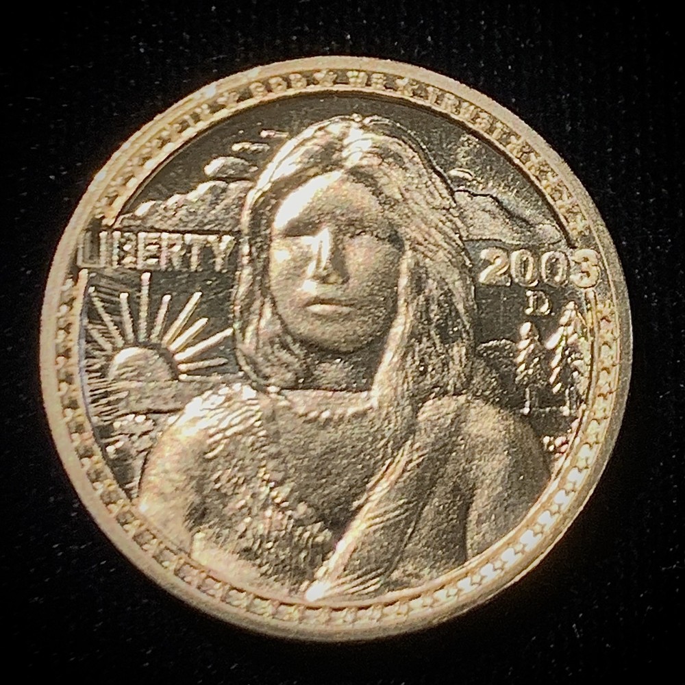 2003 D Sacagawea Daniel Carr Proposed Concept Design Proof-Like
