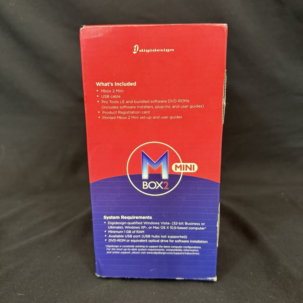 Digidesign Mbox 2 Mini Analog Mixing Console