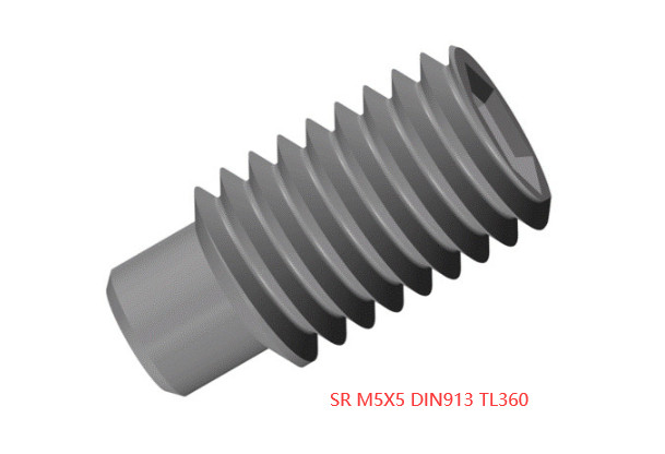 original carbide inserts  28pcs   SR M5X5 DIN913 TL360