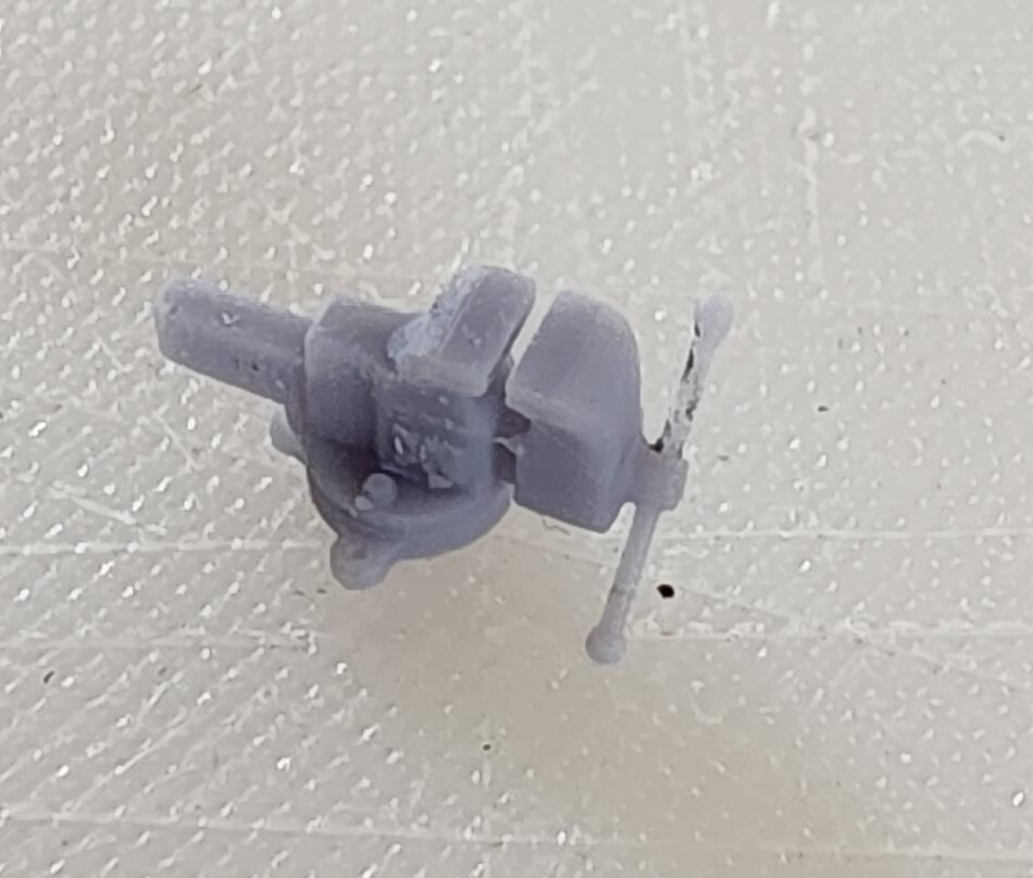 1/64 3D Printed Large Bench Vise