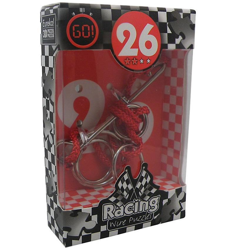 Racing Wire No. 26 - String Brainteaser Metal Puzzle
