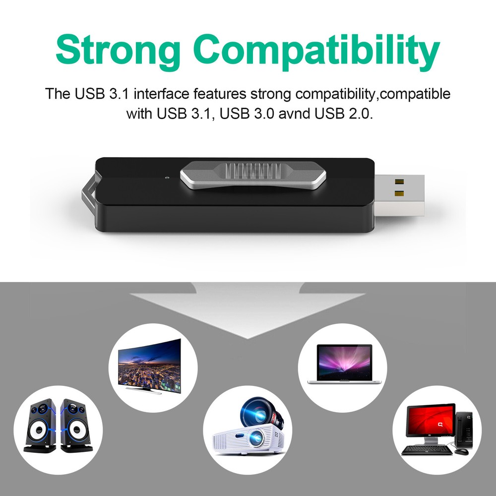 USB 3.1 128GB Flash Drive High Speed Memory Data Storage U Disk PC Laptop Drive