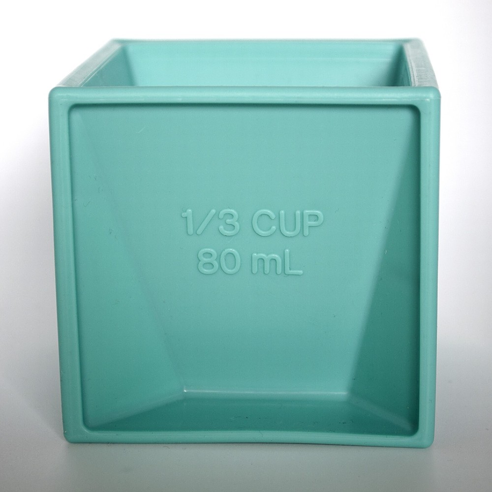 All-in-One Measuring Cube | 30+ Sizes | Kitchen | Baking | Great Gift | Teal
