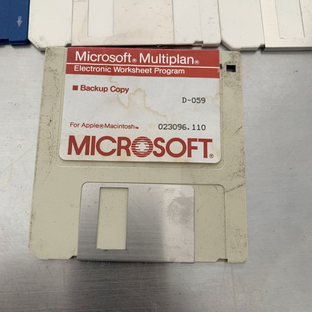 Apple Macintosh Software Floppy Disks