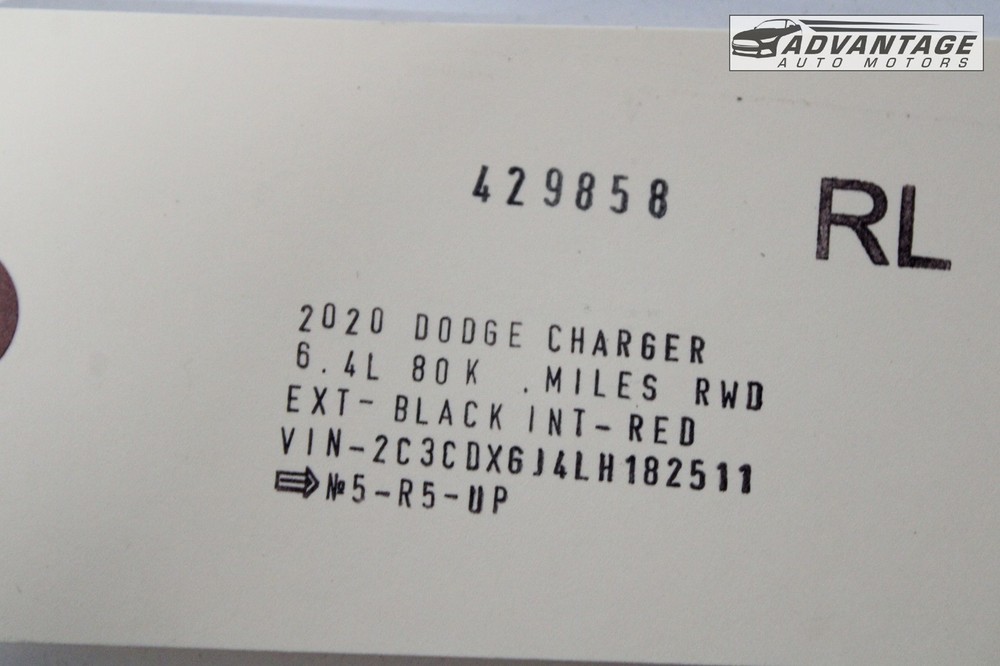 2020-2021 DODGE CHARGER REAR LEFT SIDE BLIND SPOT RADAR MODULE UNIT OEM