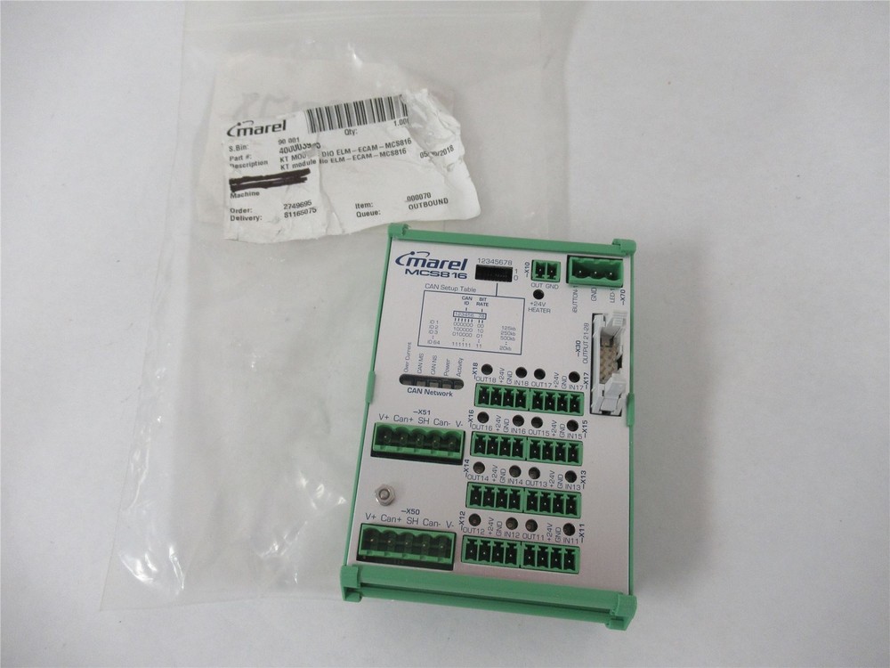 252720 New-No Box; Marel MCS816 Module