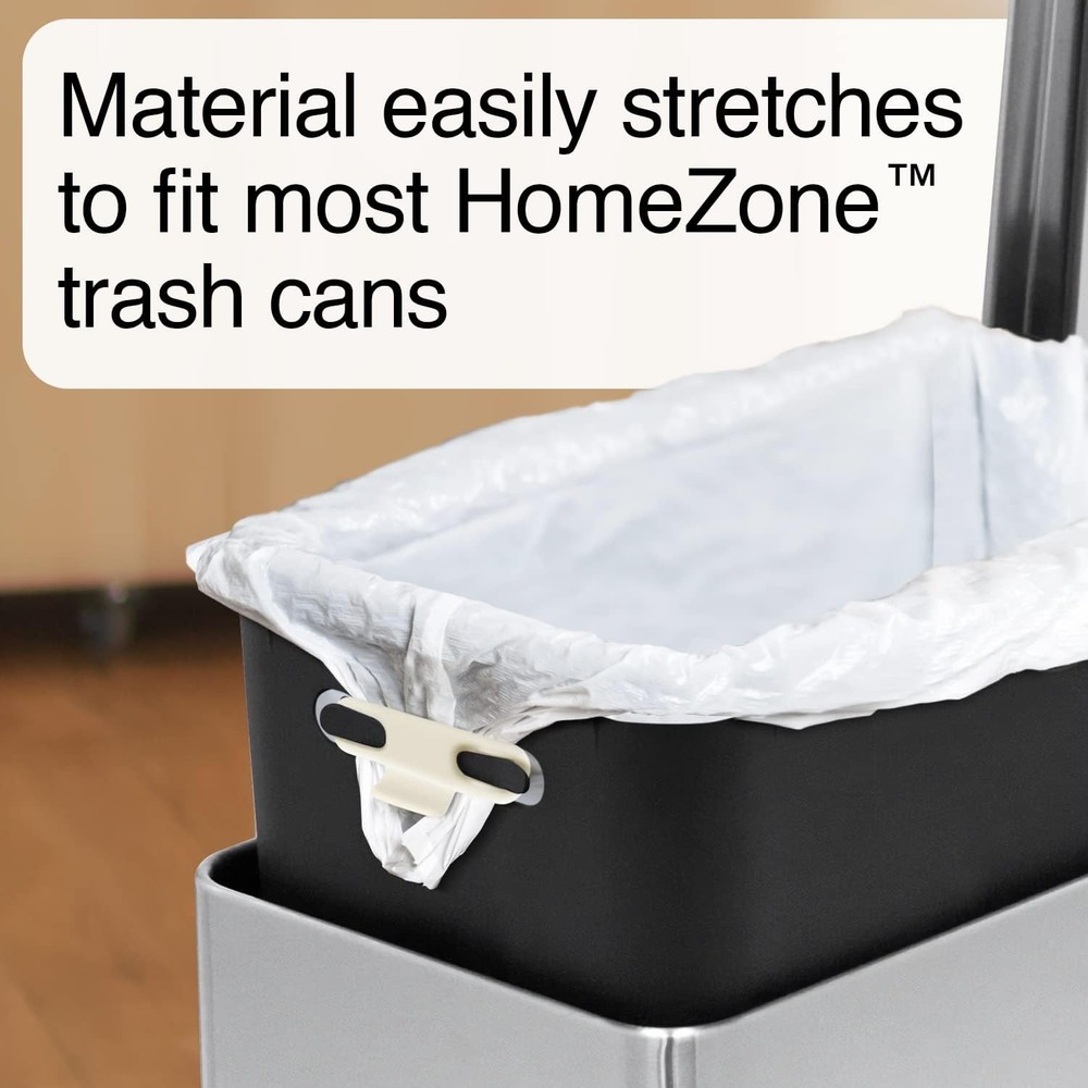 [4-Pack] Replacement Bag Tuck Bands for Home Zone Living Trash Cans -...