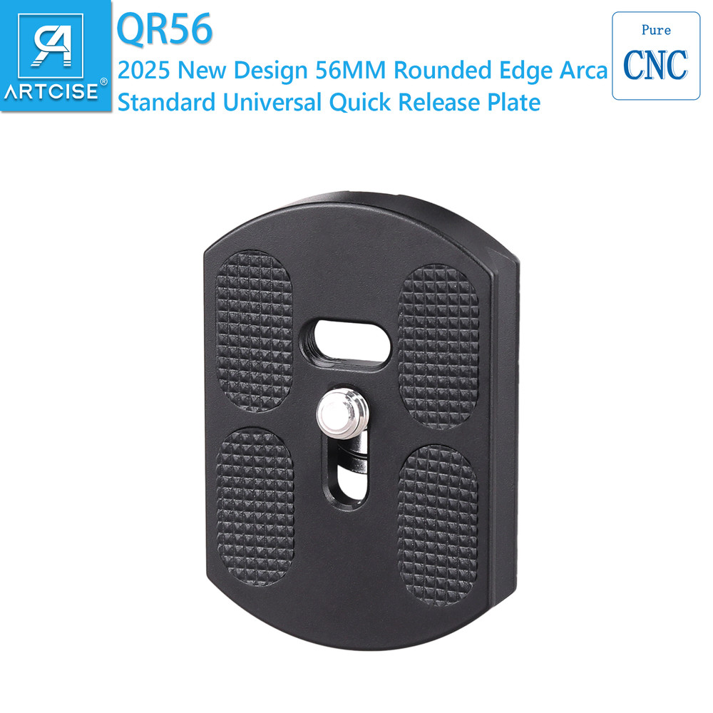 Tripod Head QR Plate Clamp Mount Converter Quick Release Adapter for Tripod Head