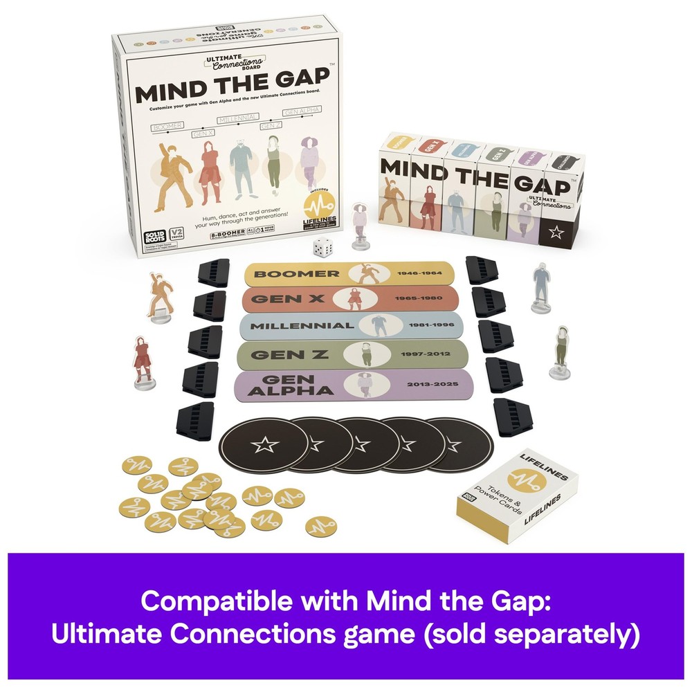 Spin Master Games, SolidRoots Mind The Gap Travel One Size, Multicolor