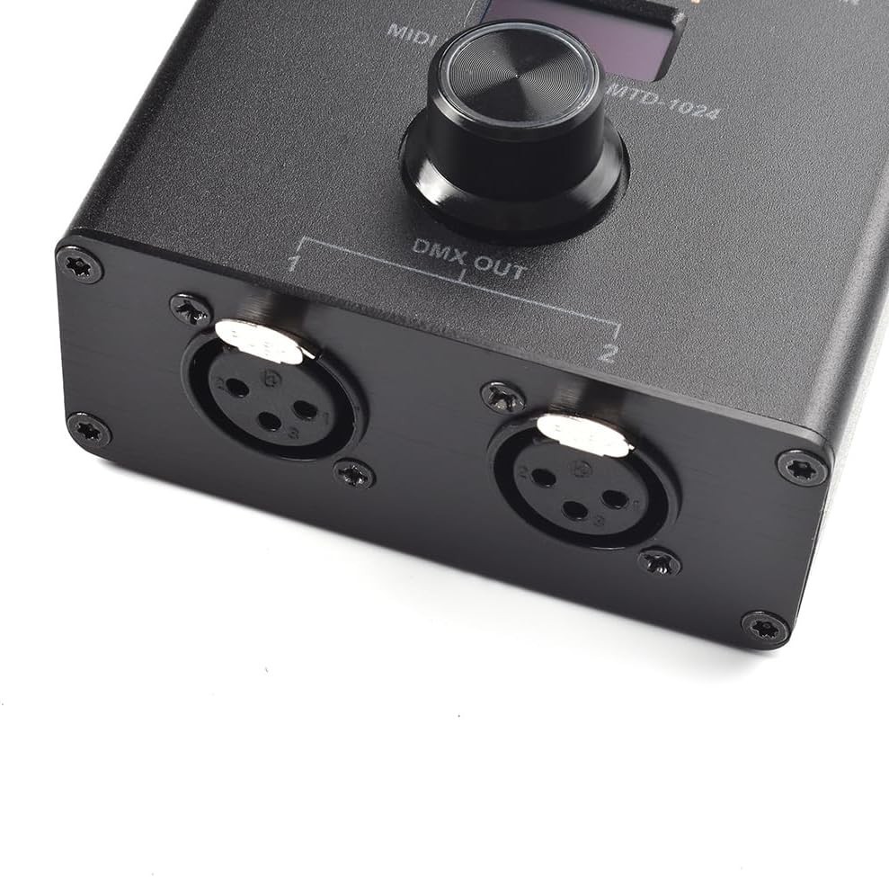 Professional MIDI to DMX Controller MTD-1024 - Modern Design, Versatile Use