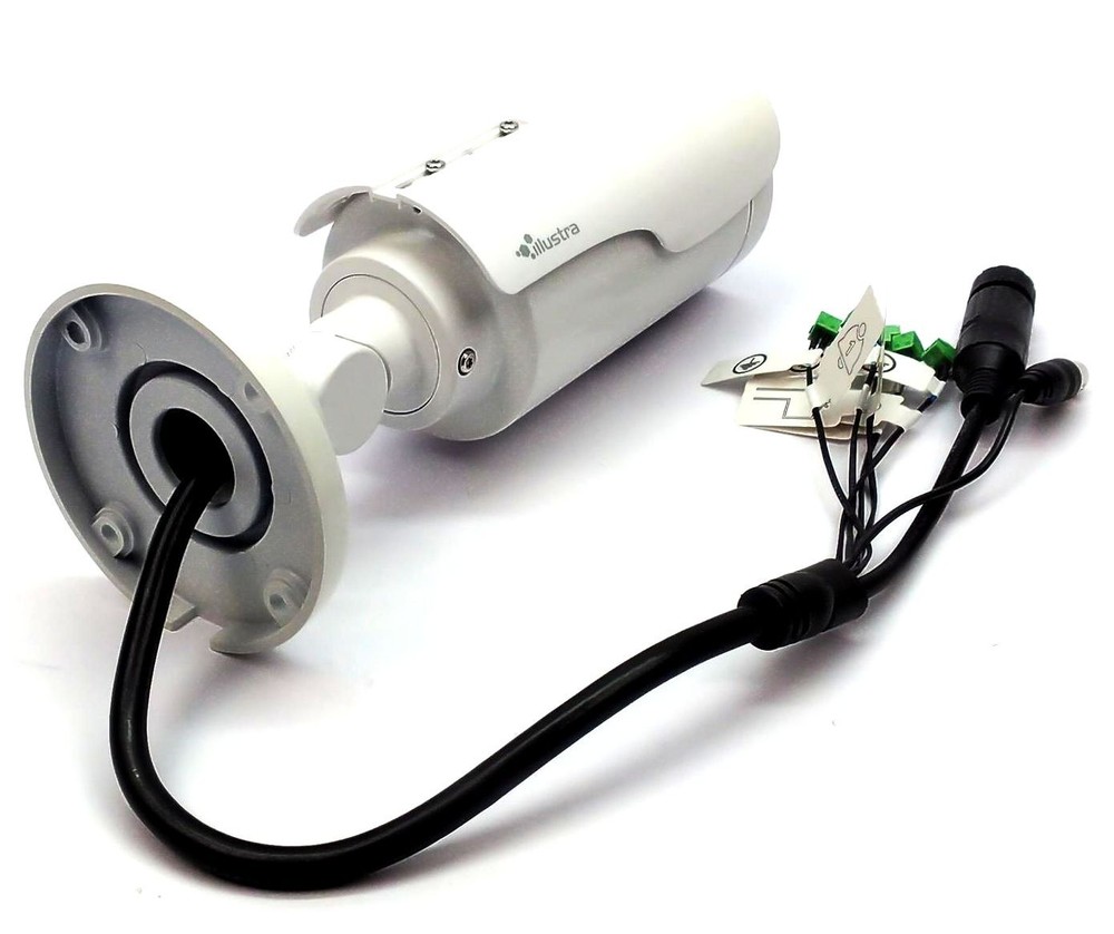 Illustra Flex Surveillance Security IP Bullet Camera Outdoor Weatherproof