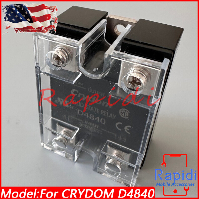 NEW SSR Solid State Relay For Crydom D4840 Output 480VAC 40A Input 3-32VDC