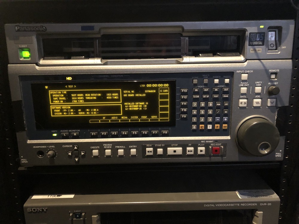 Panasonic AJ-HD3700B (w/UDC Board) Low Hours