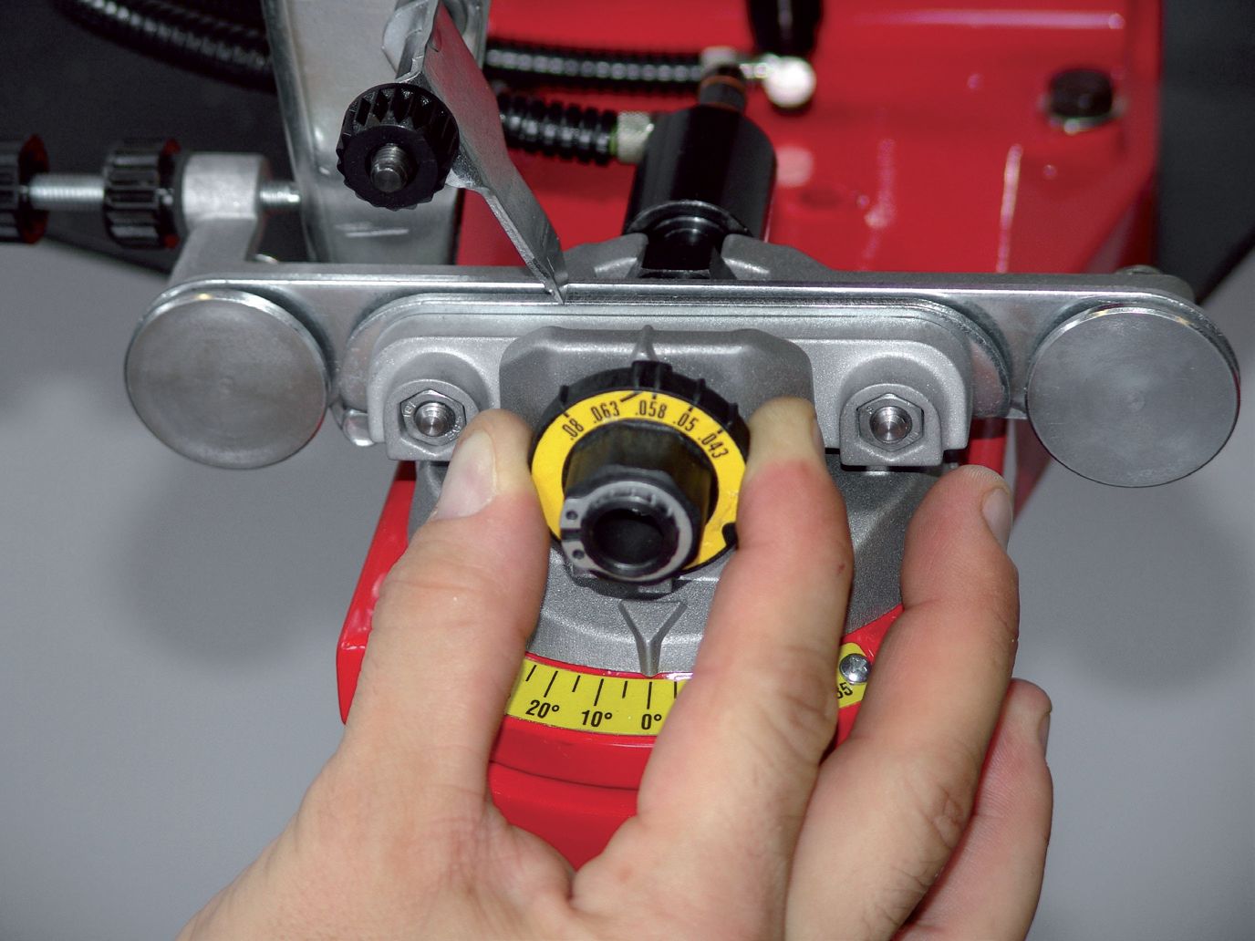 Tecomec Super Jolly Hydraulic Chain Grinder Sharpener replaces 620-120